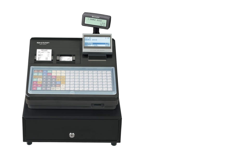 Combi aanbieding Sharp ER-A421 met PAX A80/A35