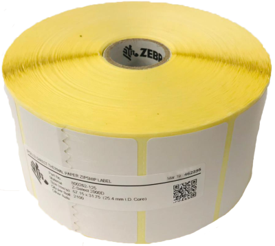 Zebra Direct terminal etiket removable 57,15 x31,75mm